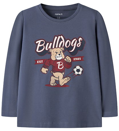 Name It Bluse - NmmVux - Vintage Indigo/Bulldogs