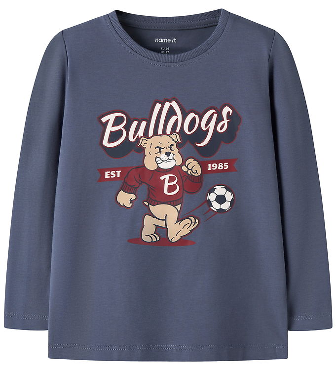 Name It Bluse - NmmVux - Vintage Indigo/Bulldogs