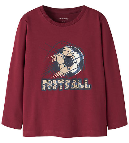 Name It Bluse - NmmVux - Rumba Red/Football
