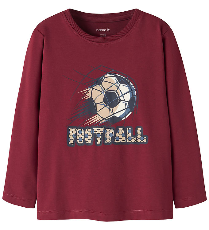 Name It Bluse - NmmVux - Rumba Red/Football