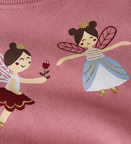 Name It Sweatshirt - NmfValona Long - Lilas/Fairies