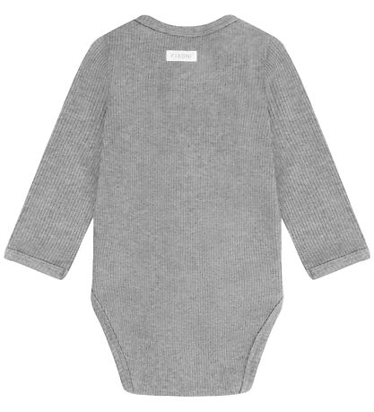 Fixoni Slå-om Body l/æ - Rib - Flint Gray Melange