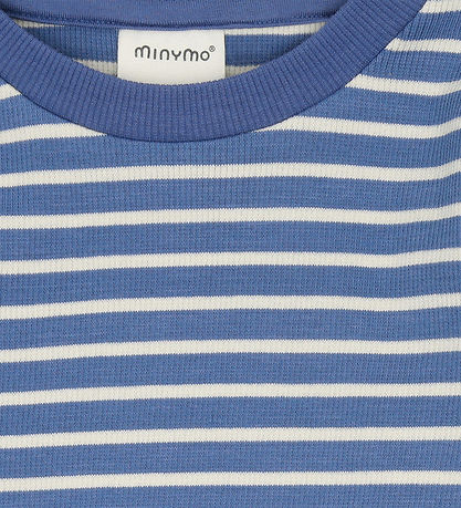 Minymo Bluse - Rib - Moonlight Blue