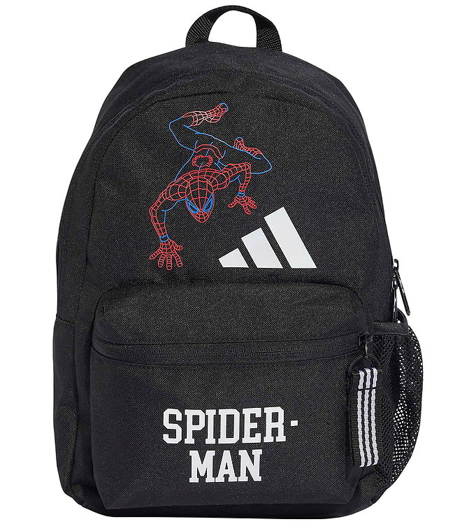adidas Performance Børnehavetaske - Sort/Hvid m. Spiderman
