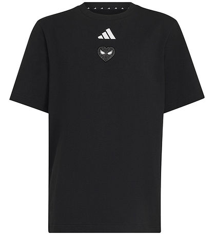 adidas Performance T-shirt - J MRVL SM GTX - Black/White