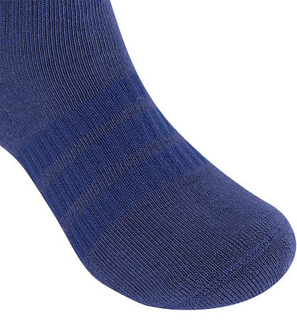 adidas Performance Strømper - 3-pak - Crew - Purpur/White/Dkblue