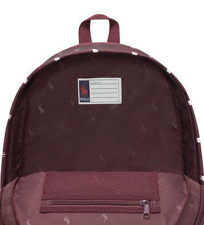 Polo Ralph Lauren Rygsæk - Rich Ruby m. Logoer
