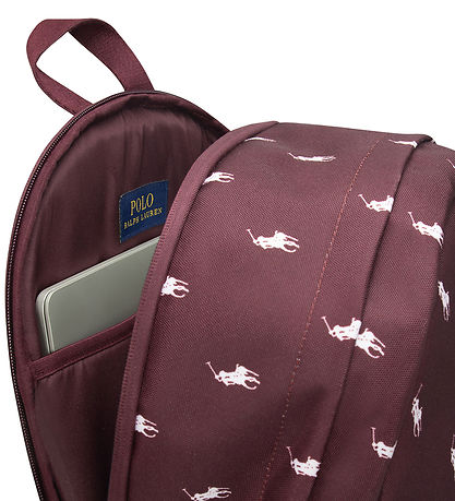 Polo Ralph Lauren Rygsæk - Rich Ruby m. Logoer