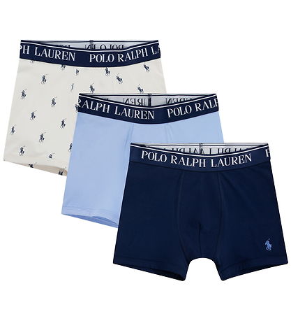 Polo Ralph Lauren Boxershorts - 3-pak - Office Blue