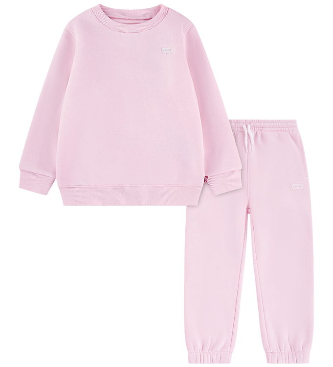 Levis Sweatsæt - Jogger - Crystal Rose