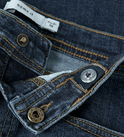 Name it Jeans - NmmRyan - Straight - Dark Blue Denim