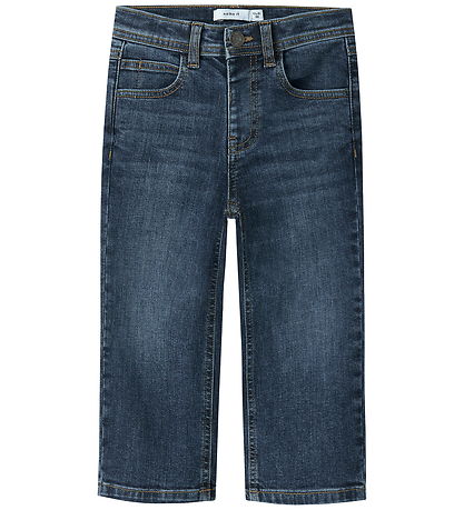 Name it Jeans - NmmRyan - Straight - Dark Blue Denim