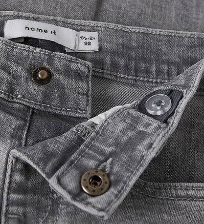 Name It Jeans - Wide - NmfRose - Medium Grey Denim