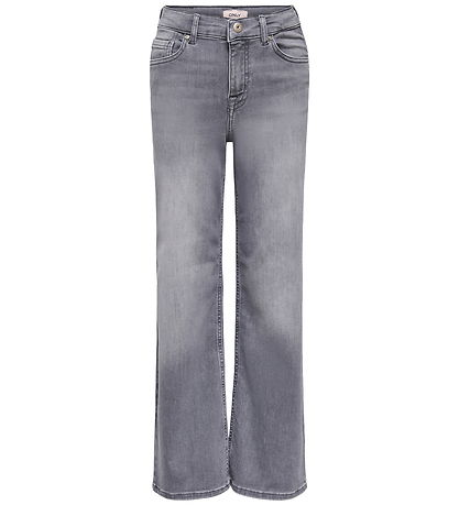 Kids Only Jeans - Wide - KogMadison - Medium Grey Denim