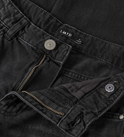 LMTD Jeans - Loose - NlmBex - Black Denim