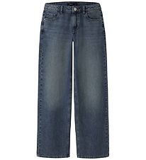 LMTD Jeans - Wide- NlfBett - Vintage Dark Blue Denim