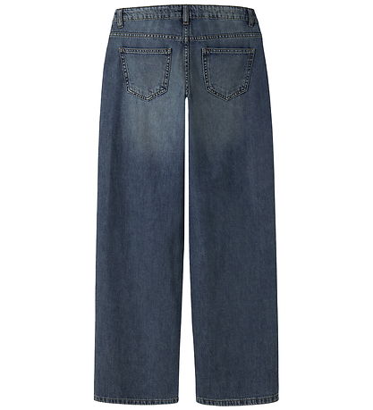 LMTD Jeans - Wide- NlfBett - Vintage Dark Blue Denim