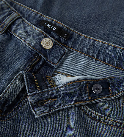 LMTD Jeans - Wide- NlfBett - Vintage Dark Blue Denim