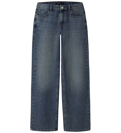 LMTD Jeans - Wide- NlfBett - Vintage Dark Blue Denim