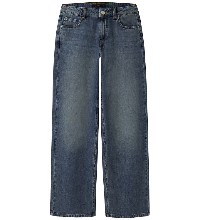 LMTD Jeans - Wide- NlfBett - Vintage Dark Blue Denim
