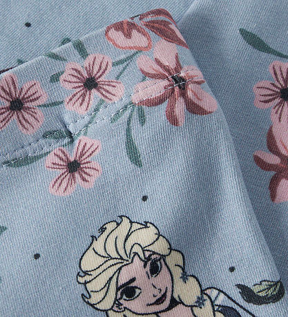 Name It Leggings - Frozen - NmfJalinda - Subdued Blue