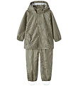 Lil' Atelier Regntøj - NmmLaDry10 - Twill/Stripe