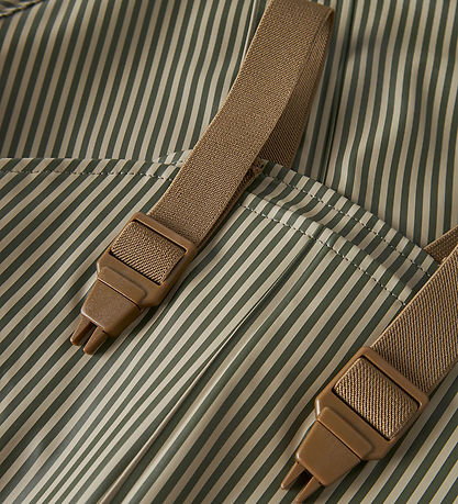 Lil' Atelier Regntøj - NmmLaDry10 - Twill/Stripe