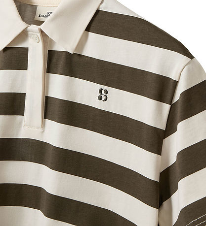 Sofie Schnoor Polo - PilSy - Brown Striped