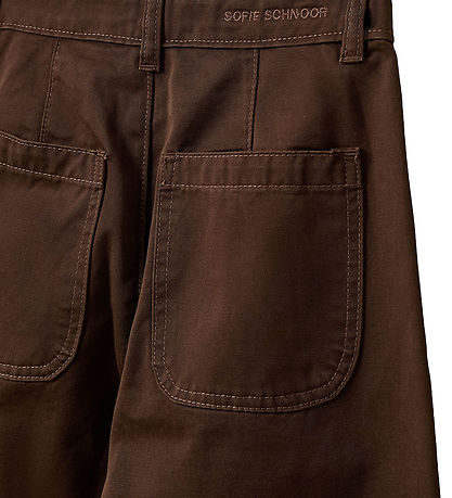 Sofie Schnoor Bukser - IzzaSy - Dark brown