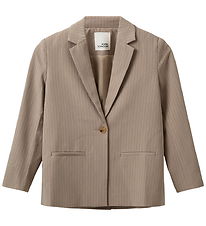 Sofie Schnoor Blazer - AlfiaSy - Beige Striped