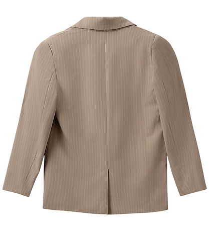 Sofie Schnoor Blazer - AlfiaSy - Beige Striped