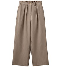 Sofie Schnoor Bukser - MalinaSy - Beige Striped