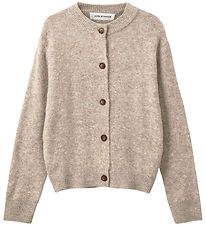 Sofie Schnoor Cardigan - Strik - MauraSy - Beige Melange