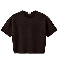 Sofie Schnoor T-shirt - Strik - Dark brown