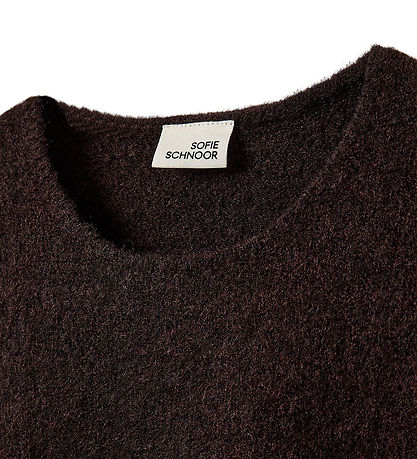 Sofie Schnoor T-shirt - Strik - Dark brown