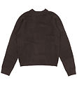 Sofie Schnoor Bluse - Strik - MagnaSy - Dark brown