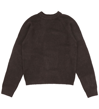 Sofie Schnoor Bluse - Strik - MagnaSy - Dark brown