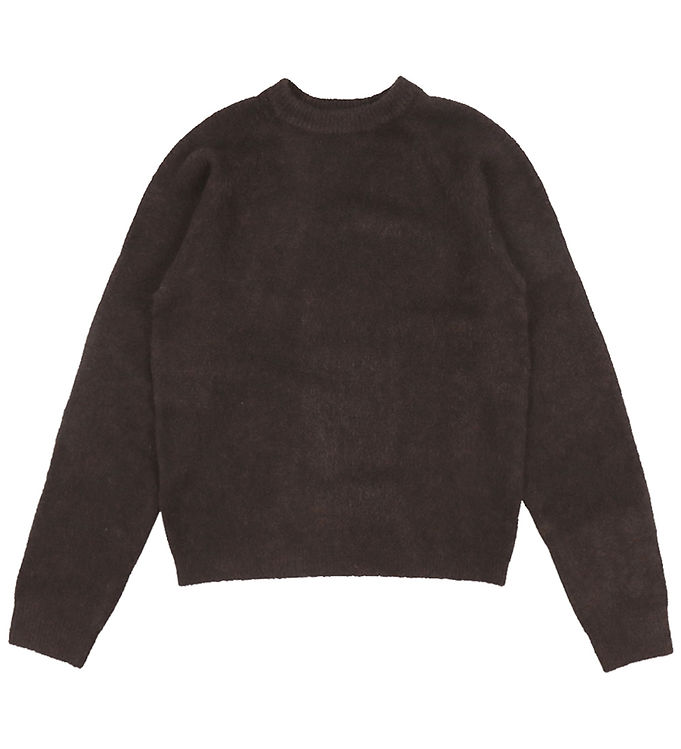 Sofie Schnoor Bluse - Strik - MagnaSy - Dark brown