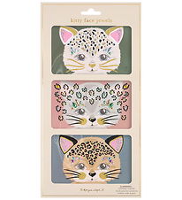 Konges Sløjd Facial Jewelry - Kitty Face - Multi