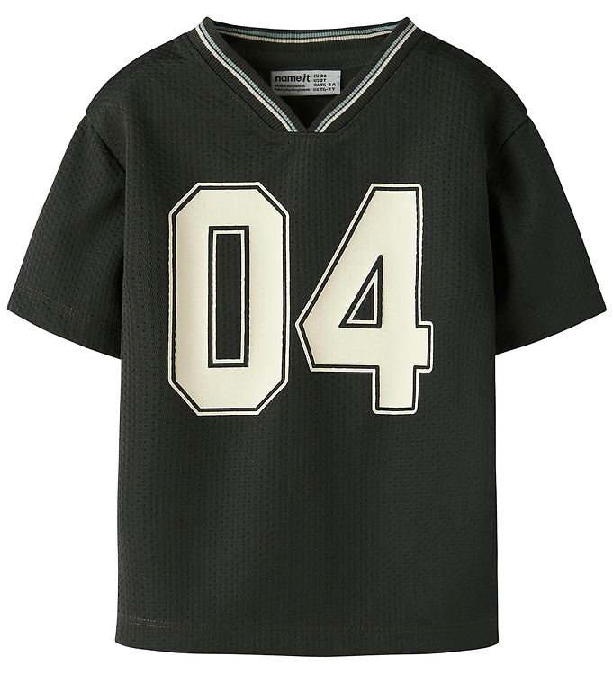 Name It T-shirt - Mesh - NmmLas - Peat