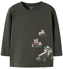 Name It Bluse - NmmLawrence - Peat m. Print