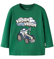 Name It Bluse - NmmLawrence - Verdant Green m. Print