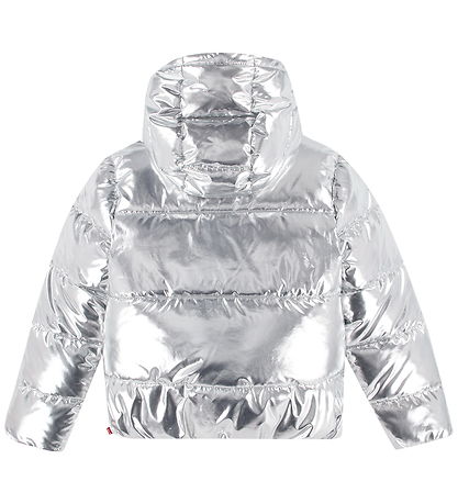 Levis Puffer Jacket - Silver Metallic