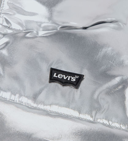 Levis Puffer Jacket - Silver Metallic