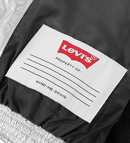 Levis Puffer Jacket - Silver Metallic