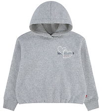 Levis Hættetrøje - - Gray Heather