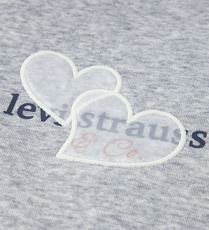 Levis Hættetrøje - - Gray Heather