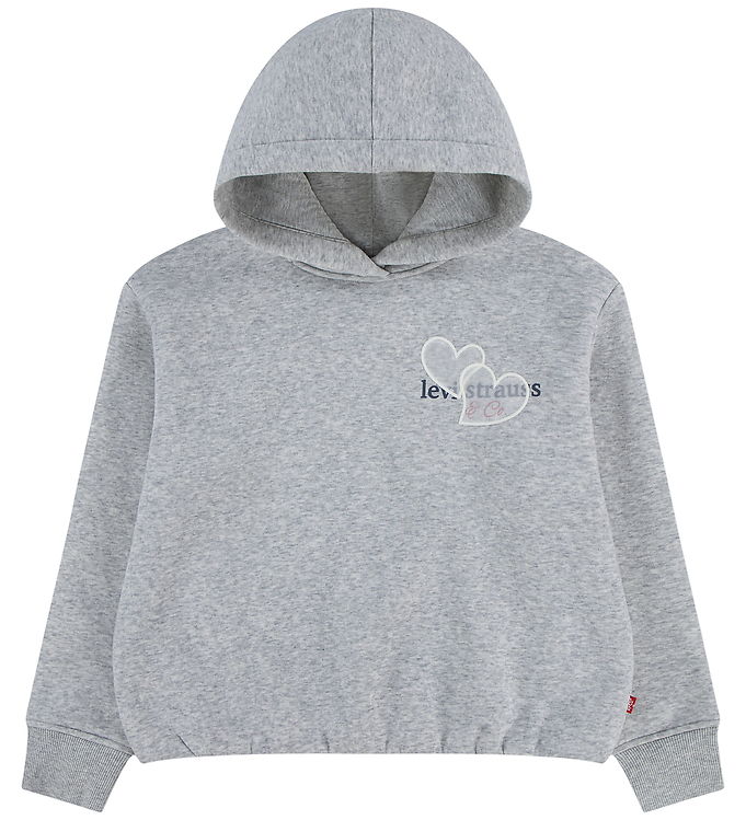 Levis Hættetrøje - - Gray Heather