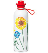 LEGO® Storage Termoflaske - 560 ml - Spring Flower - Hvid