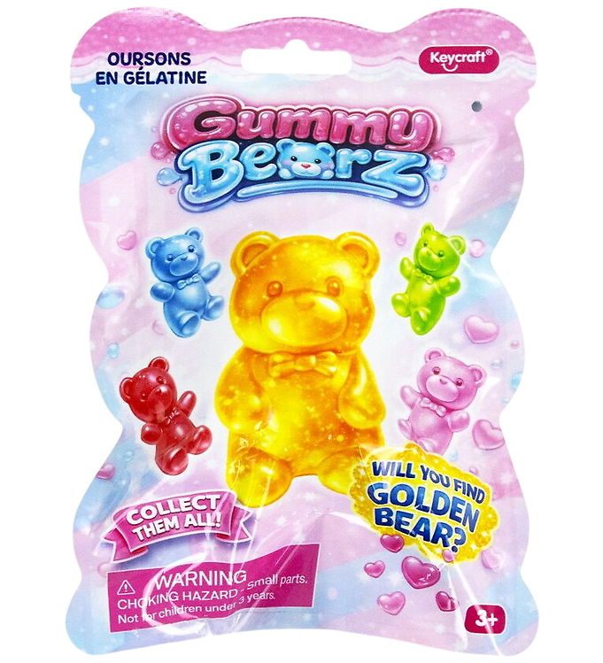 Keycraft Legetøj - 8 cm - Mystery Gummy Bearz - Assorteret